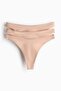 3-pack microfibre thong briefs - 5
