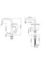 Dalia Minimal Articulated Sink Faucet402118057 - 2