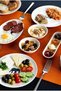 Origami 16 Piece Porcelain Breakfast Set for 6 People - 4