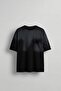 Men's Oversize Double Layer Pocket T-Shirt Black