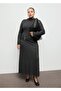 Ring Detailed Drawstring Dress - 6