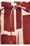 Geometric Pattern Draped Pants - 8