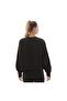 633439-01 T7 Over-Oversized Crew Women's Sweatshirt Black - 4