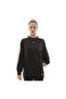 633439-01 T7 Over-Oversized Crew Women's Sweatshirt Black