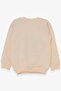 Girl's Sweatshirt Cute Animals Printed 1.5-5 Years, Cream - 4