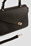 Women's brown lockable crossbody hand & shoulder bag 405 - 2