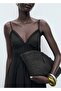 Long Dress with Lace Inserts