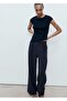 Straight Cut Trousers with Braces - 7