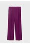 Straight-Cut Linen Blend Trousers - 3