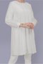 Bebe Collar Beaded Embroidered Tunic 40796 - 4