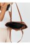 Brown Tote Genuine Leather Women's Shopping Shoulder Bag - 3