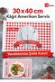 500 Pieces of Straw Paper Placemat Restaurant 🍲   Restaurant 🍔   Cafe Materials Printing Press 30 X 40 - 2