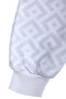 Unisex Light Gray Checkered Patterned Sleeping Bag - 8