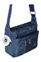 Waterproof Clinker Fabric Multi-Pocket Lightweight and Ergonomic Crossbody Messenger Bag - 5