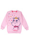 Baby Girl Pink Navy Cat Printed Set of 2 - 3
