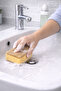 5 Pieces of Fiber Flat Dish Sponges – Special Textured Durable Pinterest Kitchen Cleaning Sponge Set - 6
