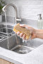 20 Pieces of Fiber Flat Dish Sponges – Special Textured Durable Pinterest Kitchen Cleaning Sponge Set - 5