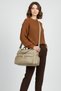 Byhakan Jn-514 Domestic Washing Leather Women's Shoulder Bag Crossbody Bag Mink - 3