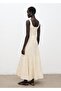Flower embroidered dress - 4