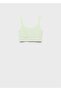 Blouse Tricot with Contrast Surface - 3