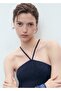 Halter Neckline Dress - 6