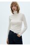Turtleneck Sweater with Wool Blend