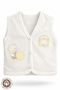 Unisex Baby Bulk Teddy Bear Embroidered Organic Cotton 3-6-9 Months 3-Piece Combed Cotton Baby Vest Set - 5