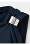Slim Knitwear Dress with Metal Details - 5