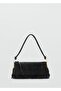 Leather Shoulder Bag with Tassels - 3