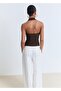 Halter collar blouse - 4
