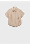 Short-sleeved striped shirt - 3