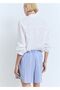 Striped Cotton Shorts - 4