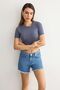 Crew Neck Basic Crop Top