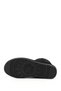 Women's Black Nubuck Short Genuine Leather Shearling Boots - 6