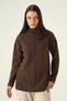 Pulover maro guler rotund 3096A