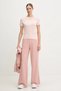 Anita Crew Neck Short Sleeve Women's Pink T-Shirt V6Ri15J1314-G66E - 2