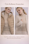 Women's Corded Fabric Knitwear Stretchy Long Sleeve Body Blouse (Bady) - 6
