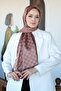 Checkerboard Patterned Monogram Shawl MONOV03-29 - 2
