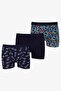 Men's 3-Piece Cotton Lycra Boxers