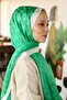 Checkerboard Patterned Monogram Shawl Monov05-06 - 4