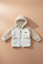 Seasonal Quilted Coat with Plush Hand Pocket Detail, 3 Piece Set - 2