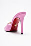 Women's Pointed Toe Thin Heeled Slippers Sona Pink Skin - 2