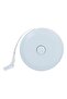 1.5 Meter Automatic Round Mini Tape Measure - 1 Piece Blue - 150 cm Tailor's Tape Measure with Reel - 3