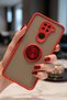 Ring Case with Camera Protection for Xiaomi Redmi Note 9 - Stain-Resistant Matte and Durable Construction