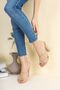 Nude Skin Women's Thick Heeled Slippers Cento - 2