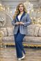 Team Jacket Double with Pants Jeans and Cotton Fabric High Quality Sport