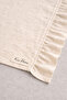 6-Piece Raw Linen Ruffle Detailed American Service Set/Supla - 3