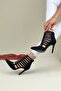Pointed Toe Black Women's Heeled Shoes Edgar - 3