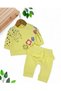 Baby Girl, Cat and Flower Printed, Stylish Baby Set for Seasonal 6-36 Months Premium Quality - 6