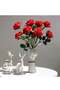 White Ceramic Bud Flower Vase for Hydroponic & Floral Arrangement Table Decor - 6